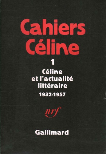 Cahiers céline et - cahiers,