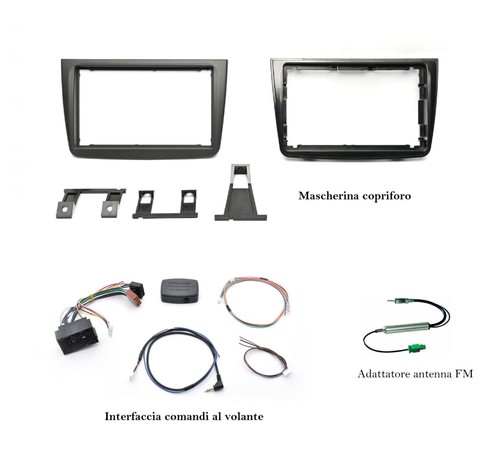 Kit installazione autoradio - , 2