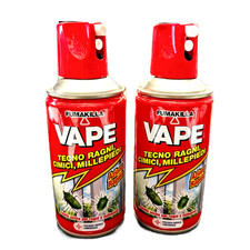 **2 PEZZI** INSETTICIDA CIMICI E RAGNI VAPE 300 ml elimina cimici, ragni 