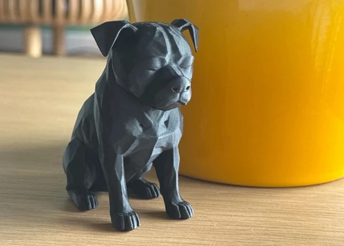 Cane statuina staffordshire - cane,