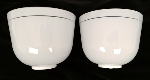 Coppia applique vetro