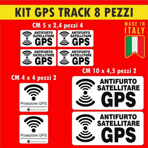 Kit adesivi stickers - 8,