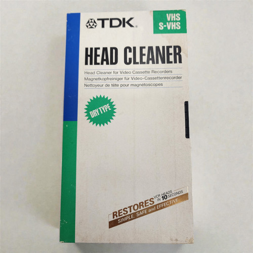 Videocassetta vhs vintage tdk - videocassetta,