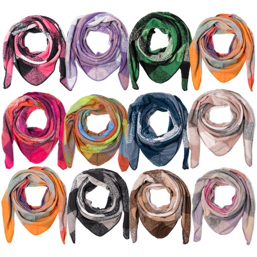 Foulard triangolare donna xxl - foulard,