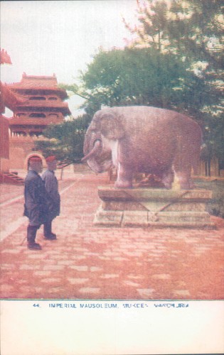 Cina manciuria mausoleo - cina,