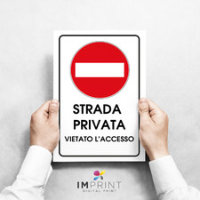 CARTELLO SEGNALETICO - STRADA