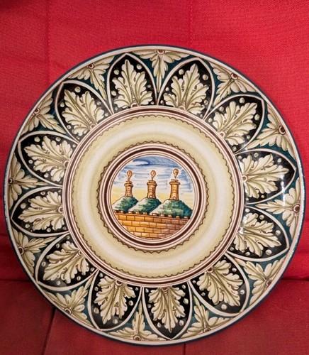 Piatto ceramica antica san - piatto,