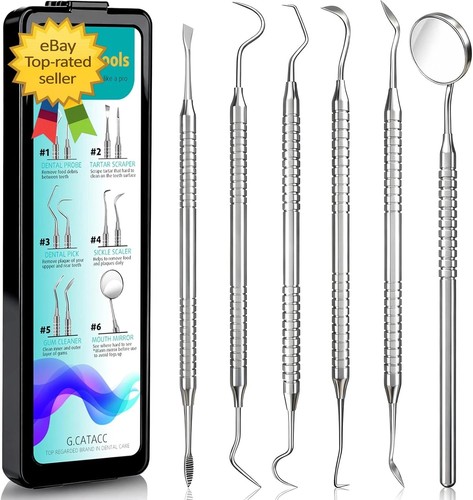 6pcs kit pulizia dentale - 6pcs,