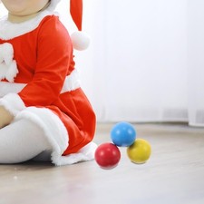 3x bocce in legno per