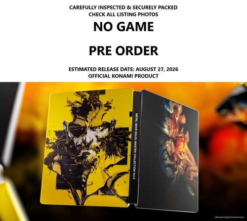 Steelbook metal gear solid - metal,