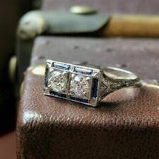 Art Deco 2.24 CT Lab-Created