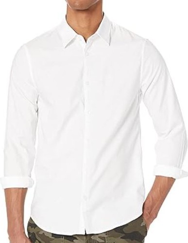 Camicia cotone uomo armani - camicia, in