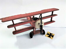 AEREO MODELLO IN PLASTICA MONTATO FOKKER DR-1 BACHMANN HONG KONG