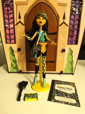 Monster High CLEO DE NILE wave 2 eccellente mai giocata completa rara 2011 G1