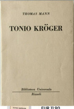 Thomas mann tonio - thomas, kroger