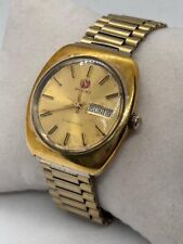 Orologio Rado Companion Vintage Raro 17 Gioielli Swiss Made Originale Data Giorno 38mm