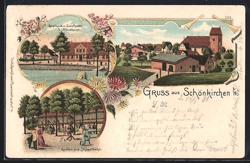 Litografia schönkirchen - litografia,