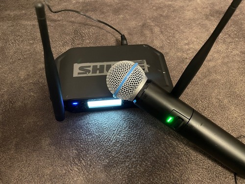 Sistema shure glxd24 glxd4 - shure, glxd24+