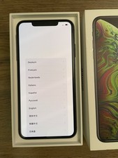 Apple iPhone XS Max 64GB Sbloccato Grigio Siderale 85% Batteria Ottime Condizioni