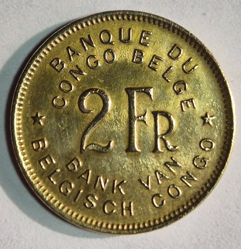 Congo belga franchi - 2, 1947