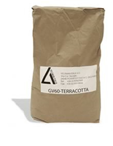 Gv60 terracotta 5kg gesso - 5kg,