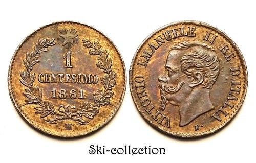 Centesimo 1861 italia - centesimo,