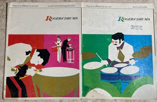 Rogers cataloghi batteria 1970 - rogers,