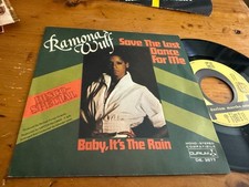 7" 45 ITALY 1976 Ramona Wulf – Save The Last Dance For Me  COME NUOVO