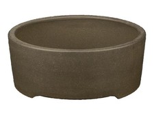 Vaso per bonsai rotondo in gres 13,5x13,5x5 cm - 2871