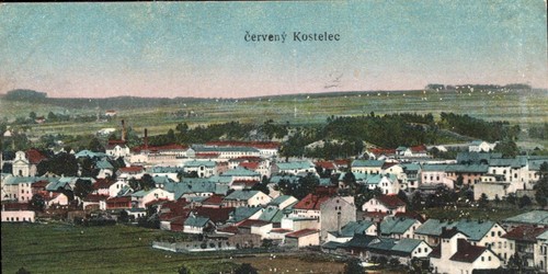 Cerveny kostelec - cerveny,