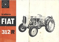 Volantino Flyer -  FIAT Trattore 312R anni '60  Consorzi Agrari 