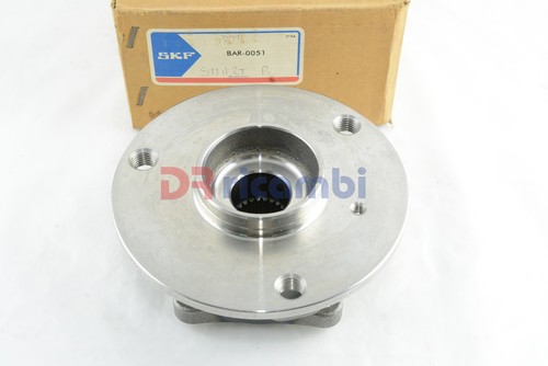 Rear wheel hub - wheel, for