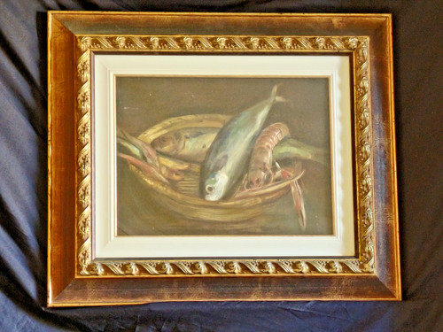Natura morta con - , olio