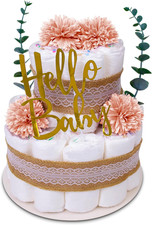 Torta Di Pannolini Vintage