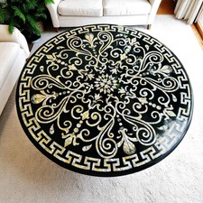 Piano Tavolo Incrustato In