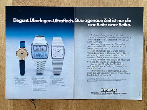 Seiko quartz calculator - quartz,