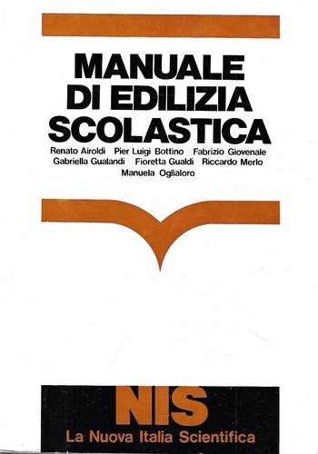 Manuale edilizia scolastica - manuale, di