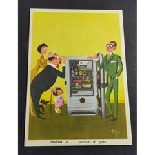 Cartolina Pubblicitaria Frigoriferi "Rex" - Invitati e... Peccati di Gola