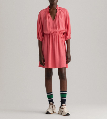 Abito corto donna gant rosa - donna,