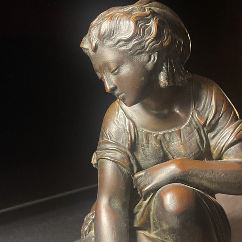 Bronze moreau alégorie la - moreau, de