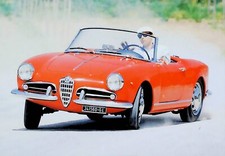 Postcard VINTAGE CAR ALFA