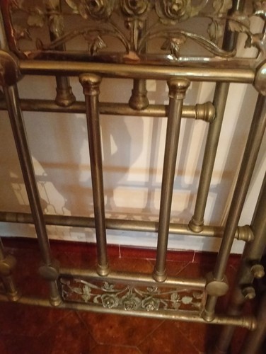 Letto matrimoniale ottone - letto,