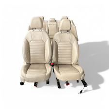 Tappezzeria / sedili in pelle beige con pannelli Alfa Romeo Giulia (2016->)