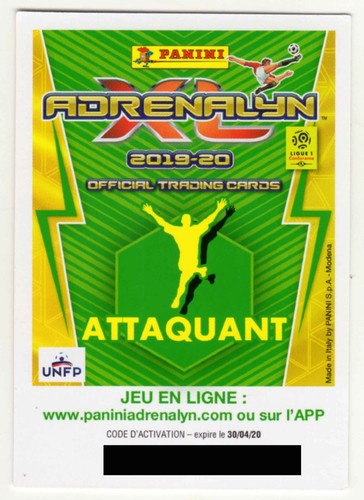 Panini adrenalyn ligue - panini, 1