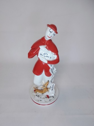 Statua ceramica fabris signor - statua,
