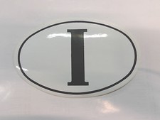 ADESIVO I ITALIA  STIKERS ITALY  16X10  cm 440025  H10