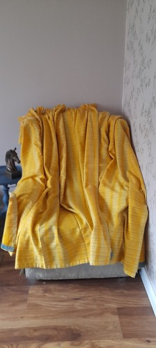 Tende retrò gialle - , vintage