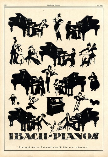Ibach pianoforte barmen - pianoforte,