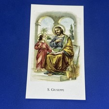 Giuseppe preghiera santino - giuseppe,
