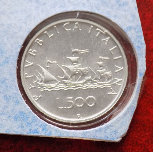 500 lire 1998 - 500, caravelle